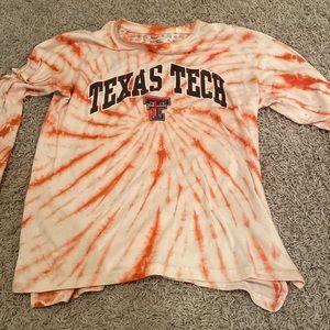 Tie-Dye Texas Tech Long Sleeve Tee